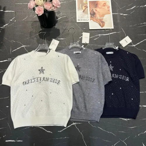 Replica Christian Dior T-Shirts Short Sleeved For Women #1426966 $82.00 USD for Wholesale