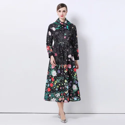Gucci Dresses Long Sleeved For Women #1426981 $68.00 USD, Wholesale Replica Gucci Dresses
