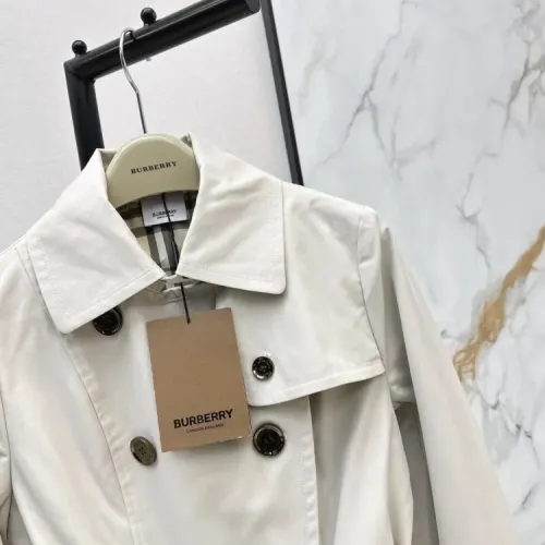 Replica Burberry Trench Coat Long Sleeved For Women #1427087 $172.00 USD for Wholesale
