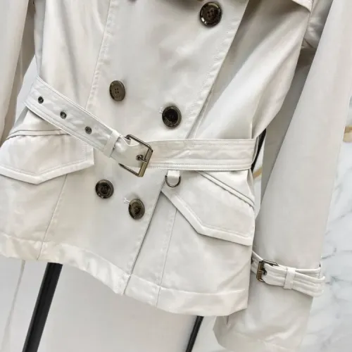 Replica Burberry Trench Coat Long Sleeved For Women #1427087 $172.00 USD for Wholesale