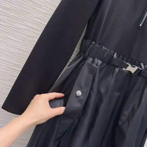 Replica Prada Dresses Long Sleeved For Women #1427097 $132.00 USD for Wholesale