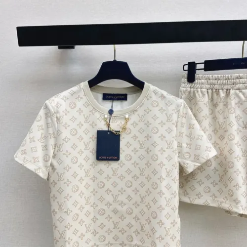 Replica Louis Vuitton LV Tracksuits Short Sleeved For Women #1427113 $122.00 USD for Wholesale