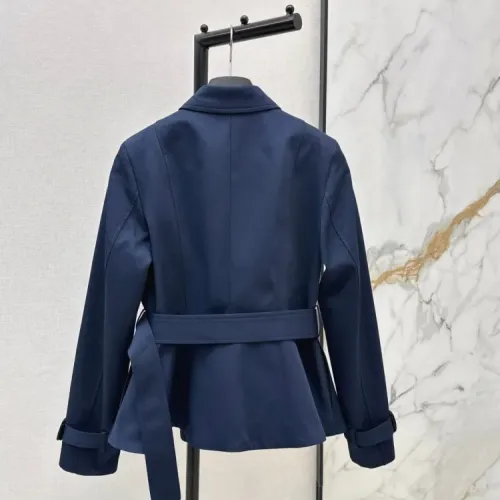 Replica Christian Dior Coats Long Sleeved For Women #1427116 $135.00 USD for Wholesale