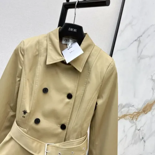 Replica Christian Dior Coats Long Sleeved For Women #1427117 $135.00 USD for Wholesale