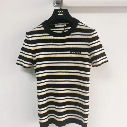 MIU MIU T-Shirts Short Sleeved For Women #1427126