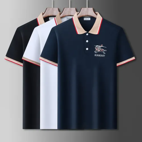Replica Burberry T-Shirts Short Sleeved For Men #1427150 $32.00 USD for Wholesale