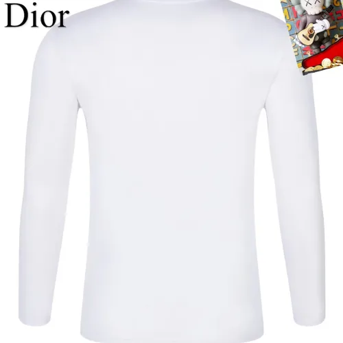 Replica Christian Dior T-Shirts Long Sleeved For Unisex #1427240 $34.00 USD for Wholesale