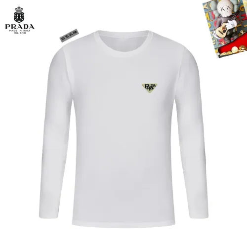 Prada T-Shirts Long Sleeved For Unisex #1427264 $34.00 USD, Wholesale Replica Prada T-Shirts
