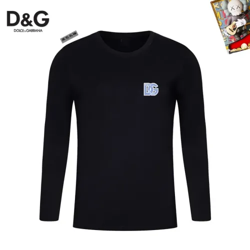 Dolce &amp; Gabbana D&amp;G T-Shirts Long Sleeved For Unisex #1427275 $34.00 USD, Wholesale Replica Dolce &amp; Gabbana D&amp;G T-Shirts
