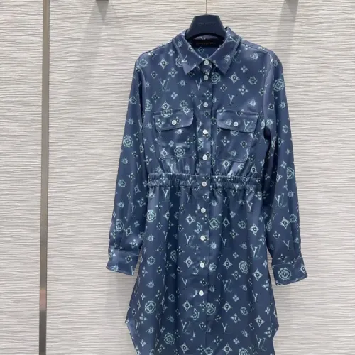 Louis Vuitton LV Dresses Long Sleeved For Women #1427313 $76.00 USD, Wholesale Replica Louis Vuitton LV Dresses