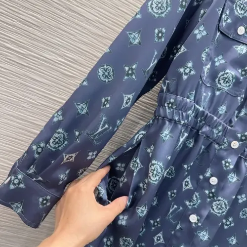 Replica Louis Vuitton LV Dresses Long Sleeved For Women #1427313 $76.00 USD for Wholesale