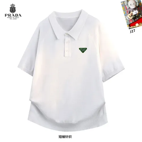 Prada T-Shirts Short Sleeved For Men #1427347 $42.00 USD, Wholesale Replica Prada T-Shirts