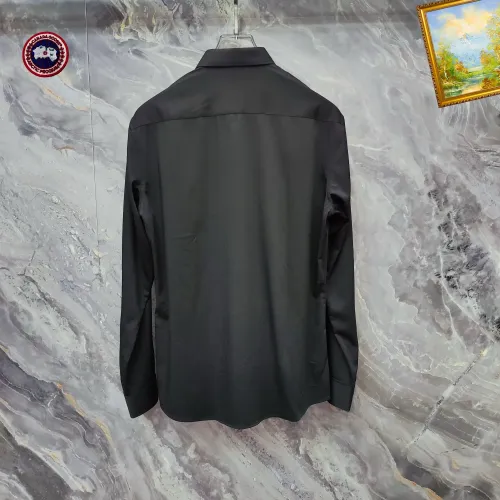 Replica Canada Goose Shirts Long Sleeved For Men #1427376 $40.00 USD for Wholesale