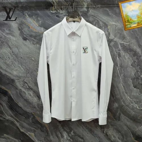 Louis Vuitton LV Shirts Long Sleeved For Men #1427417 $40.00 USD, Wholesale Replica Louis Vuitton LV Shirts