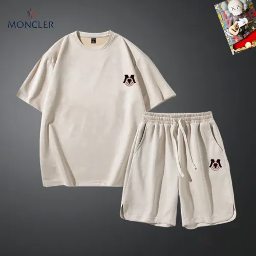 Moncler Tracksuits Short Sleeved For Men #1427450 $48.00 USD, Wholesale Replica Moncler Tracksuits