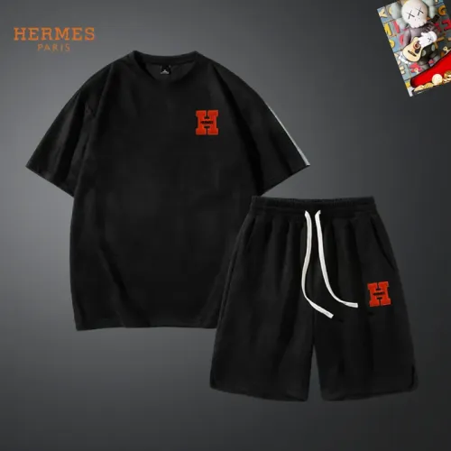 Hermes Tracksuits Short Sleeved For Men #1427467 $48.00 USD, Wholesale Replica Hermes Tracksuits