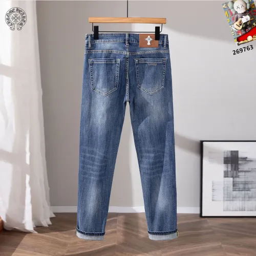 Replica Chrome Hearts Jeans For Men #1427498 $48.00 USD for Wholesale