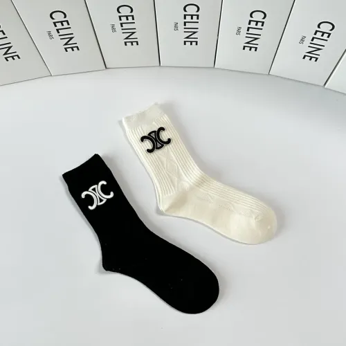 Replica Celine Socks #1427934 $29.00 USD for Wholesale