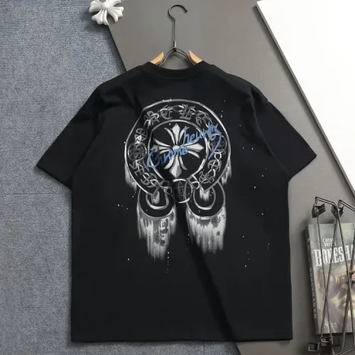 Chrome Hearts T-Shirts Short Sleeved For Unisex #1428094 $36.00 USD, Wholesale Replica Chrome Hearts T-Shirts