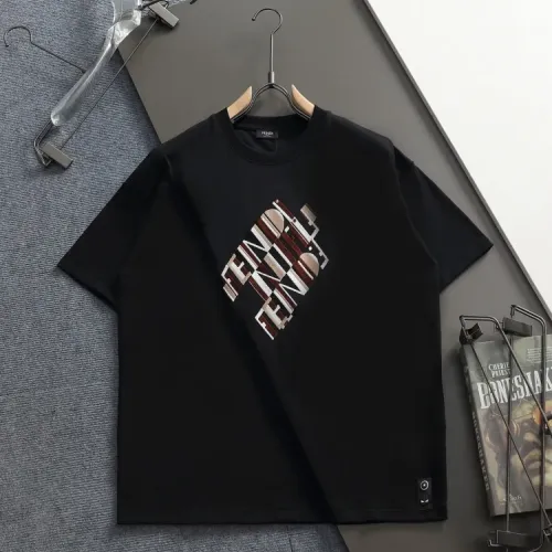 Fendi T-Shirts Short Sleeved For Unisex #1428127 $36.00 USD, Wholesale Replica Fendi T-Shirts