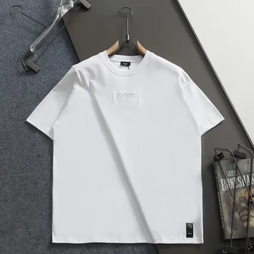Fendi T-Shirts Short Sleeved For Unisex #1428138 $36.00 USD, Wholesale Replica Fendi T-Shirts