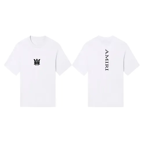 Amiri T-Shirts Short Sleeved For Men #1428473 $24.00 USD, Wholesale Replica Amiri T-Shirts