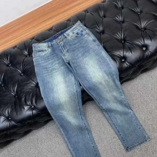 Replica Louis Vuitton LV Jeans For Men #1428579 $48.00 USD for Wholesale