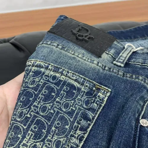 Replica Christian Dior Jeans For Men #1428582 $48.00 USD for Wholesale