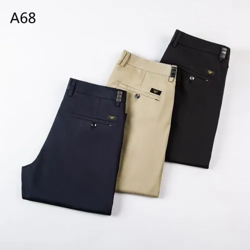 Replica Armani Pants For Men #1428592 $45.00 USD for Wholesale