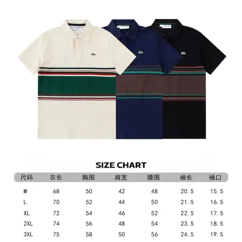Replica Lacoste T-Shirts Short Sleeved For Men #1428712 $40.00 USD for Wholesale