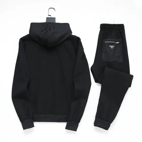 Replica Prada Tracksuits Long Sleeved For Men #1428788 $92.00 USD for Wholesale