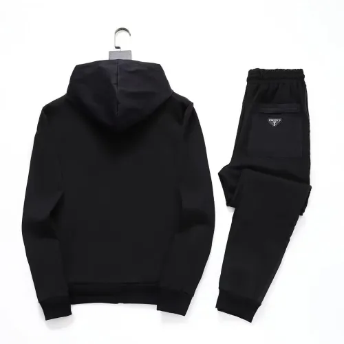 Replica Prada Tracksuits Long Sleeved For Men #1428789 $92.00 USD for Wholesale