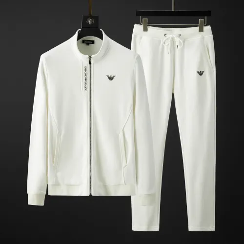 Armani Tracksuits Long Sleeved For Men #1428811 $85.00 USD, Wholesale Replica Armani Tracksuits