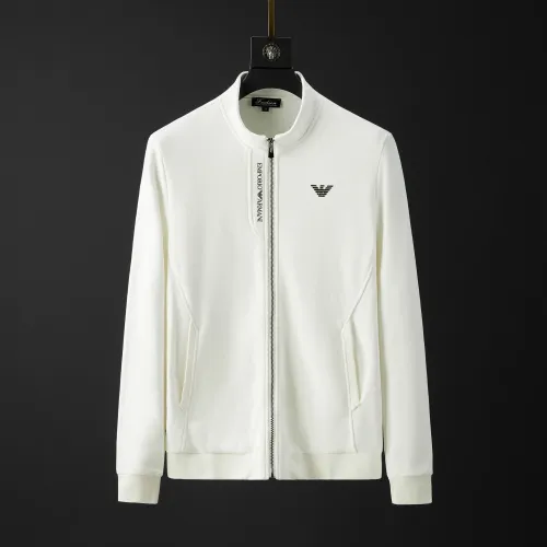 Replica Armani Tracksuits Long Sleeved For Men #1428811 $85.00 USD for Wholesale