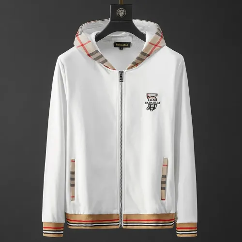 Replica Burberry Tracksuits Long Sleeved For Men #1428843 $85.00 USD for Wholesale