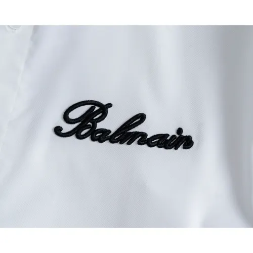 Replica Balmain Shirts Long Sleeved For Men #1428958 $48.00 USD for Wholesale