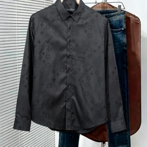 Replica Louis Vuitton LV Shirts Long Sleeved For Men #1428991 $48.00 USD for Wholesale