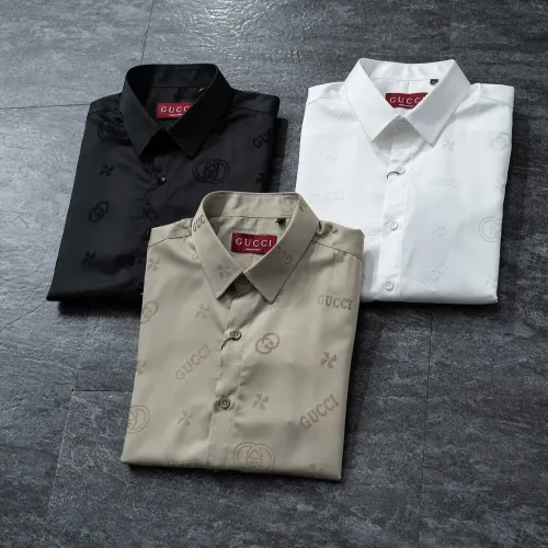 Replica Gucci Shirts Short Sleeved For Men #1428996 $45.00 USD for Wholesale