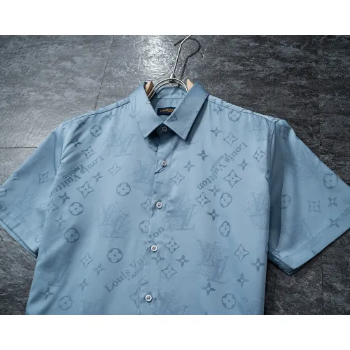 Replica Louis Vuitton LV Shirts Short Sleeved For Men #1428998 $45.00 USD for Wholesale