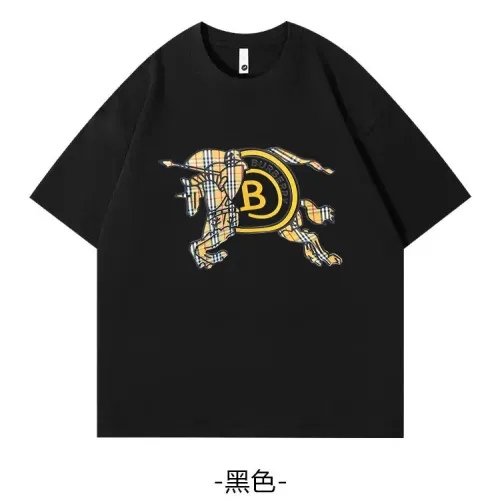 Burberry T-Shirts Short Sleeved For Unisex #1429082 $34.00 USD, Wholesale Replica Burberry T-Shirts