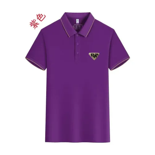 Prada T-Shirts Short Sleeved For Men #1429122 $42.00 USD, Wholesale Replica Prada T-Shirts