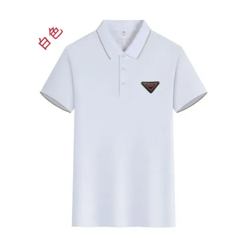 Prada T-Shirts Short Sleeved For Men #1429210 $42.00 USD, Wholesale Replica Prada T-Shirts