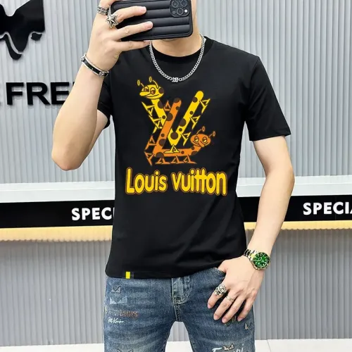 Louis Vuitton LV T-Shirts Short Sleeved For Men #1429256 $40.00 USD, Wholesale Replica Louis Vuitton LV T-Shirts