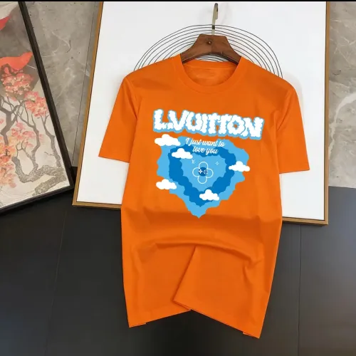 Louis Vuitton LV T-Shirts Short Sleeved For Men #1429352 $40.00 USD, Wholesale Replica Louis Vuitton LV T-Shirts