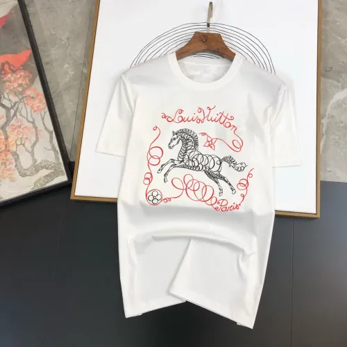 Louis Vuitton LV T-Shirts Short Sleeved For Men #1429354 $40.00 USD, Wholesale Replica Louis Vuitton LV T-Shirts