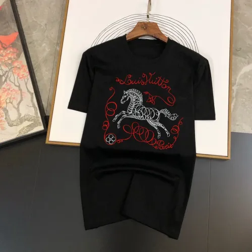 Louis Vuitton LV T-Shirts Short Sleeved For Men #1429355 $40.00 USD, Wholesale Replica Louis Vuitton LV T-Shirts