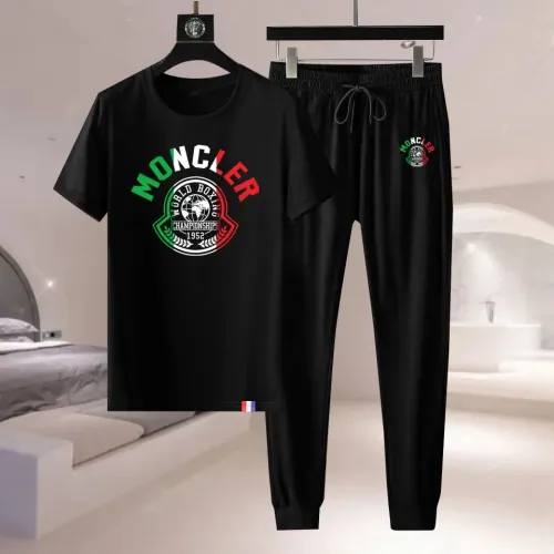 Moncler Tracksuits Short Sleeved For Men #1429388 $76.00 USD, Wholesale Replica Moncler Tracksuits