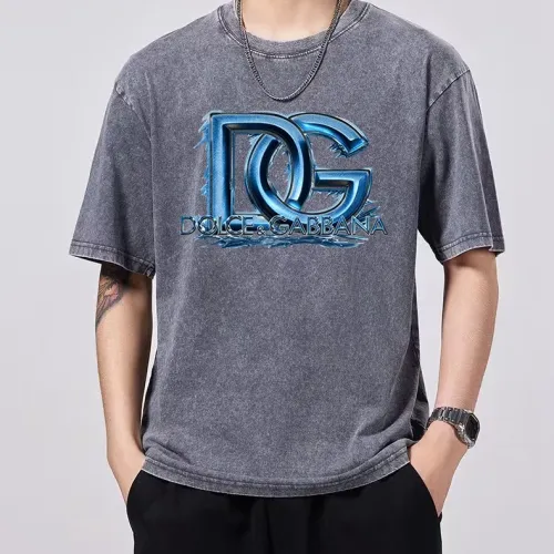 Replica Dolce & Gabbana D&G T-Shirts Short Sleeved For Men #1429522 $45.00 USD for Wholesale