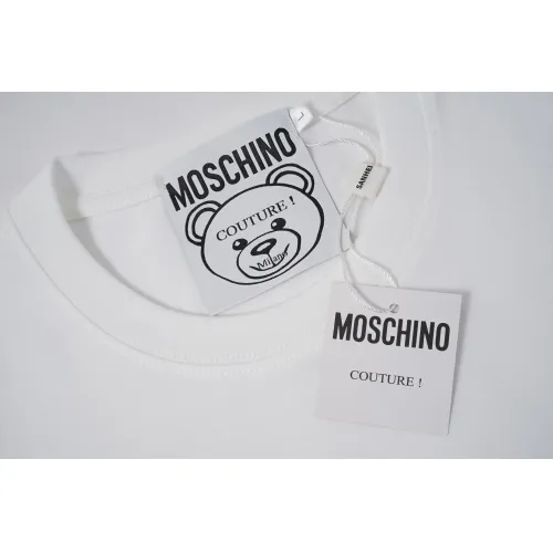 Replica Moschino T-Shirts Short Sleeved For Unisex #1429576 $32.00 USD for Wholesale