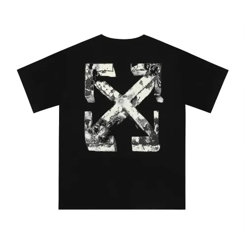 Replica Off-White T-Shirts Short Sleeved For Unisex #1429638 $32.00 USD for Wholesale